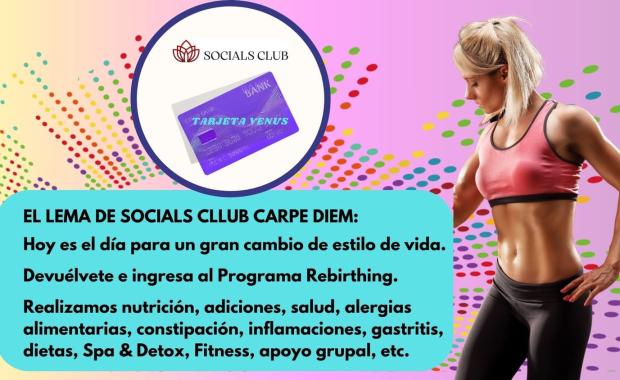 Únete a nuestro lema Socials Carpe Diem y haz que cada día sea un nuevo comienzo.