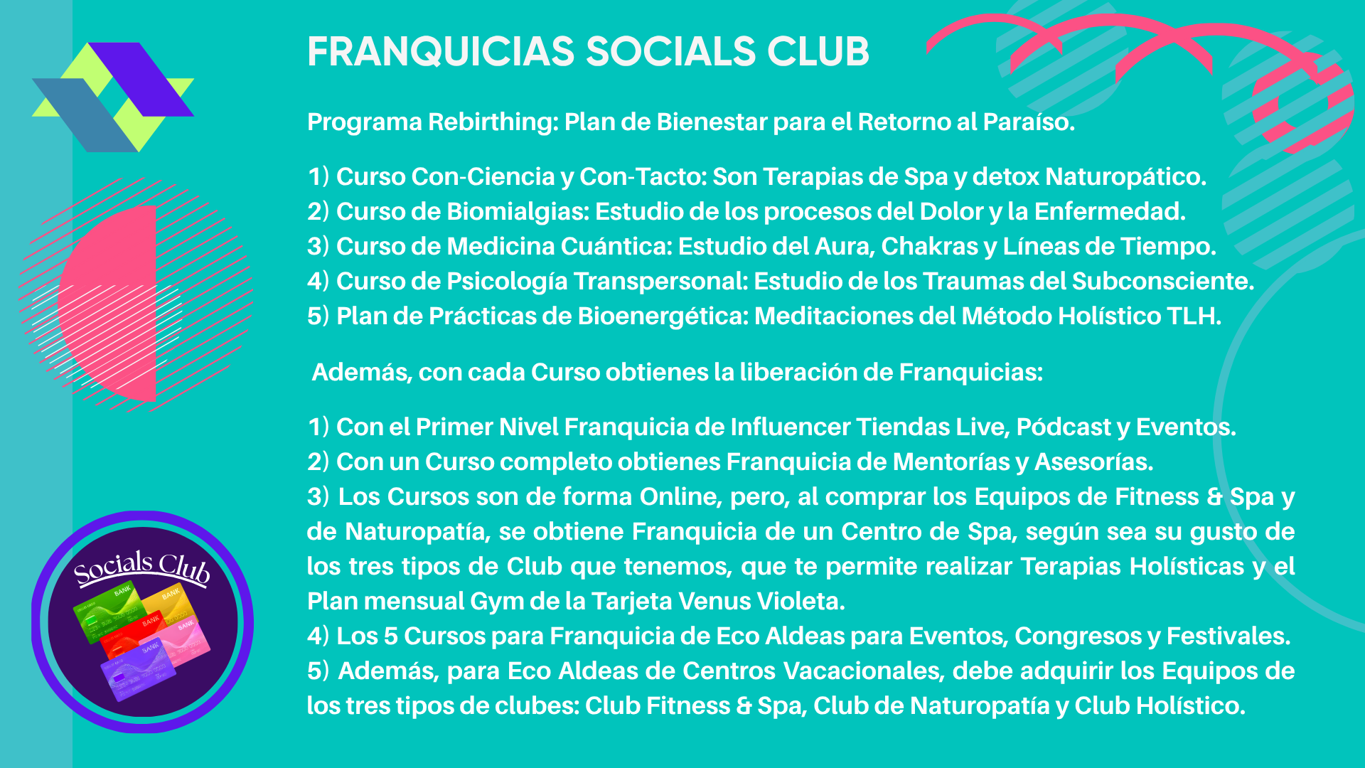 COMPRE LOS CURSOS DE LA RED SOCIALS CLUB